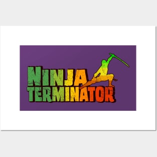 80s Ninja Posters and Art